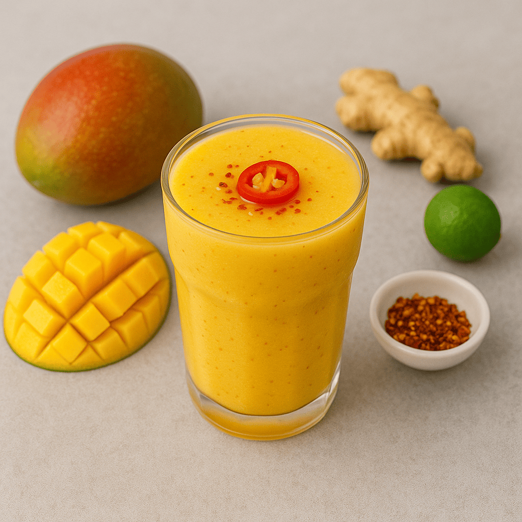 Healthy detox smoothie for weight loss made with whole ingredients and packed with flavor.